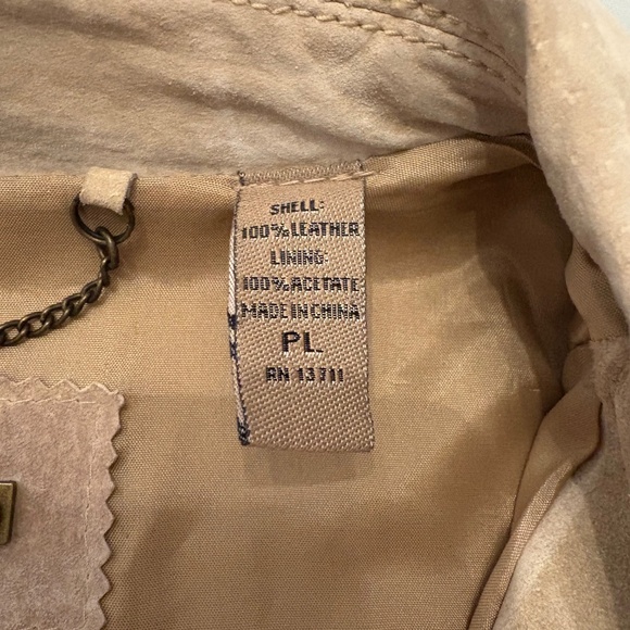 I.E. Relaxed 100% Leather Jacket - Picture 6 of 7